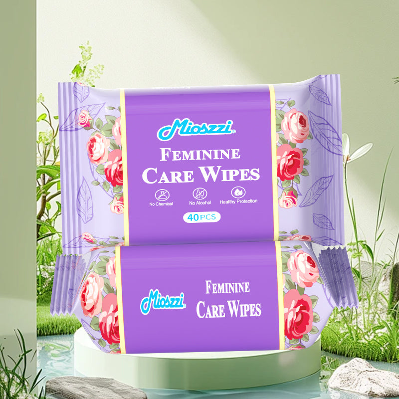 Mioszzi Wet Wipes for Women's Private Parts is a precise complement to daily cleansing and far exceeds the effectiveness of water cleansing. 