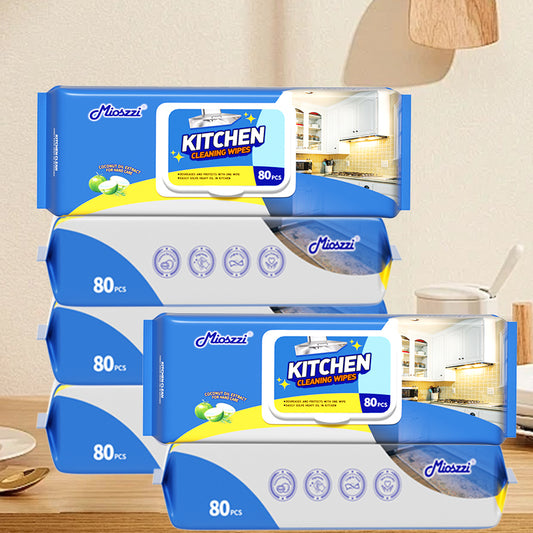 Mioszzi kitchen cleaning wipes undoubtedly bring a lot of convenience and innovation to modern homes, and their many advantages make kitchen cleaning more efficient and easy.