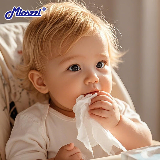 Designed for babies, Mioszzi baby wet&nbsp;wipes are versatile and an everyday essential. 