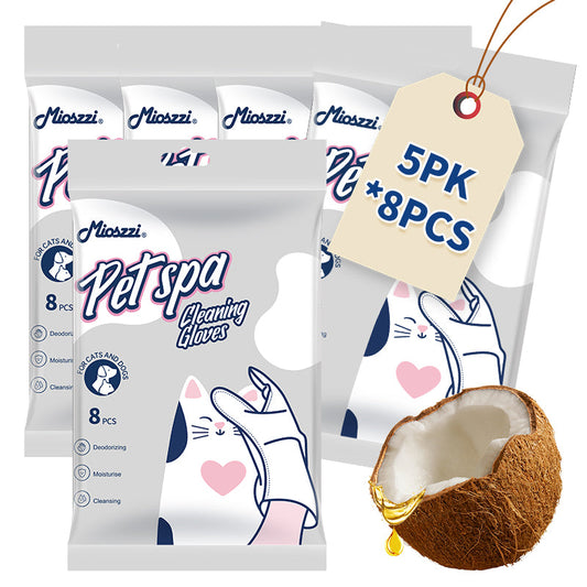 A Cleaning Solution for All Pets – Mioszzi Pet Wash-Free Cleaning Gloves: Multi-Fur Adaptability