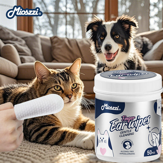 Mioszzi pet finger wet wipes use EDI pure water as the core raw material. 