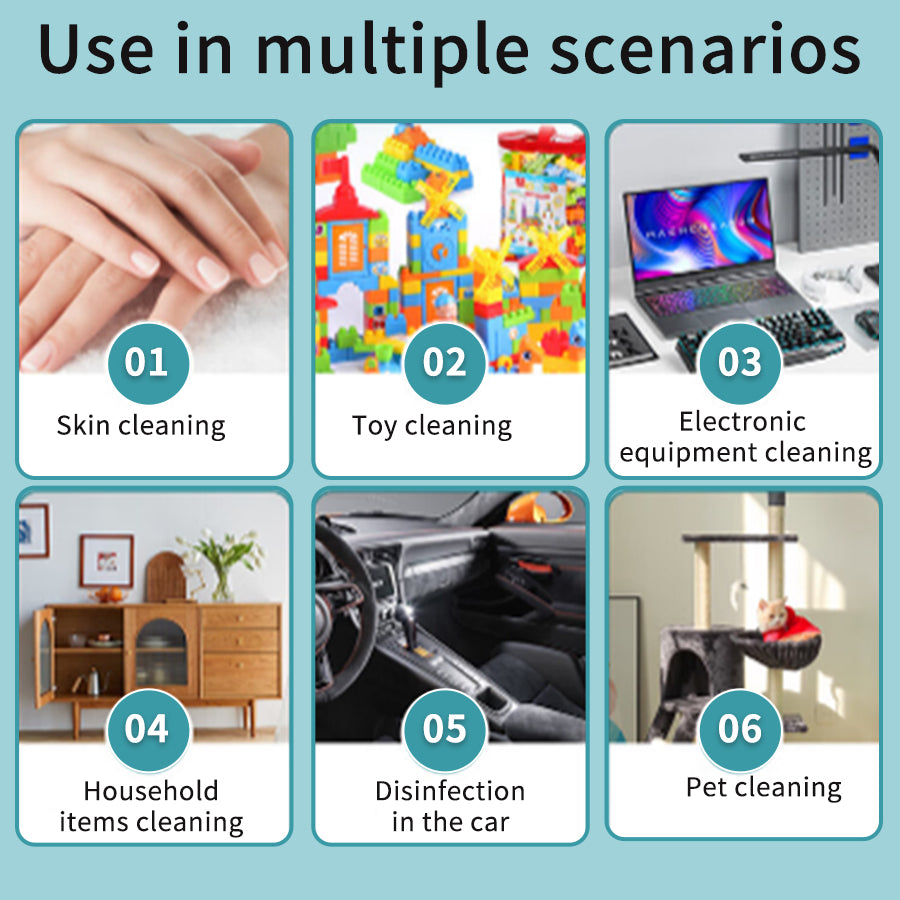18 Packs of Best All-Purpose Cleaning Wet Wipes for Teens - Alcohol-Free No Dyes Formula Kills Germs Cleans Tough Messes Cell Phone & Electronics Cleaner Natural No Residue Moisturizing Antibacterial Force Wipes for Sensitive Skin