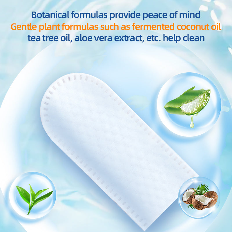 1. Contains aloe vera essence and vitamin E, effectively moisturizing the skin and hair while cleaning.

2. With a pet-friendly formula, the wipes do not contain dyes and bleach, gently caring for pets' skin.

3. Safely and efficiently remove sweat, body oil, and stubborn dirt, effectively deodorize and inhibit bacterial growth, keeping the pet's body surface fresh.

4. With super cleaning power, it thoroughly cleans deep into the pores and effectively relieves itching problems caused by dirt.