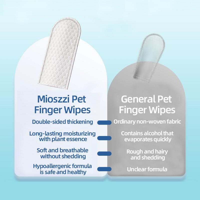 1. Contains aloe vera essence and vitamin E, effectively moisturizing the skin and hair while cleaning.

2. With a pet-friendly formula, the wipes do not contain dyes and bleach, gently caring for pets' skin.

3. Safely and efficiently remove sweat, body oil, and stubborn dirt, effectively deodorize and inhibit bacterial growth, keeping the pet's body surface fresh.

4. With super cleaning power, it thoroughly cleans deep into the pores and effectively relieves itching problems caused by dirt.
