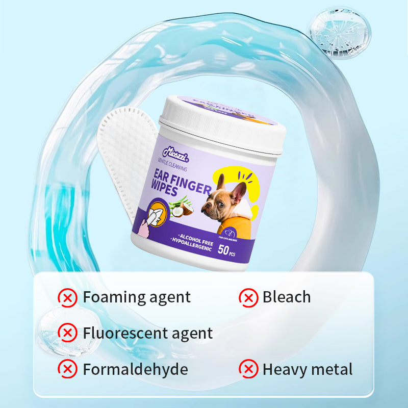 1. Contains aloe vera essence and vitamin E, effectively moisturizing the skin and hair while cleaning.

2. With a pet-friendly formula, the wipes do not contain dyes and bleach, gently caring for pets' skin.

3. Safely and efficiently remove sweat, body oil, and stubborn dirt, effectively deodorize and inhibit bacterial growth, keeping the pet's body surface fresh.

4. With super cleaning power, it thoroughly cleans deep into the pores and effectively relieves itching problems caused by dirt.