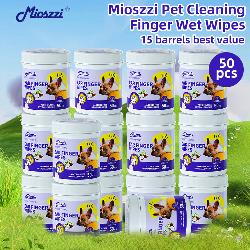 1. Infused with Aloe Vera and Vitamin E, effectively moisturizes the skin and coat while cleaning.

2. Pet-friendly wipes, no dyes, no bleach.

3. Safely removes sweat, body oils and dirt while deodorizing surfaces and fighting bacteria.

4. Super powerful, deep cleans, keeps it itch-free.

5. Powerfully cleans eye, ear, mouth, facial stains.
