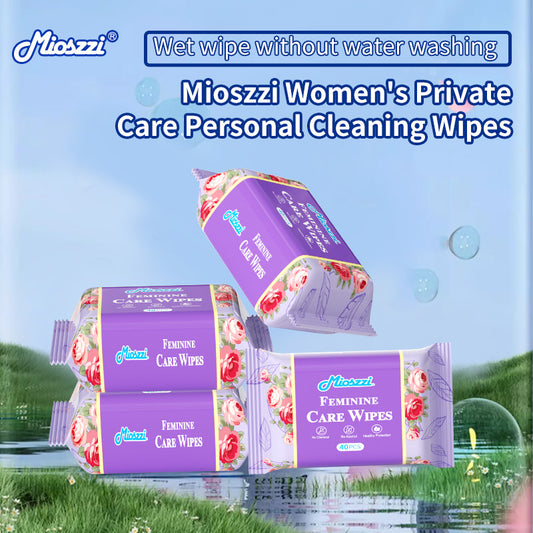 1. No irritating chemicals, friendly to private parts, will not destroy the normal pH value of the skin.

2. Can quickly wipe off sweat and secretions, effectively relieve itching and deodorize.

3. Selected non-woven fabric material, soft, skin-friendly and elastic, not easy to break when wiping.

4. Widely applicable, suitable for cleaning after gym exercise, swimming, and toileting.

5. Resealable 40-piece bag, small and portable, convenient for travel and camping.