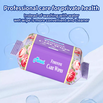 1. No irritating chemicals, friendly to private parts, will not destroy the normal pH value of the skin.

2. Can quickly wipe off sweat and secretions, effectively relieve itching and deodorize.

3. Selected non-woven fabric material, soft, skin-friendly and elastic, not easy to break when wiping.

4. Widely applicable, suitable for cleaning after gym exercise, swimming, and toileting.

5. Resealable 40-piece bag, small and portable, convenient for travel and camping.