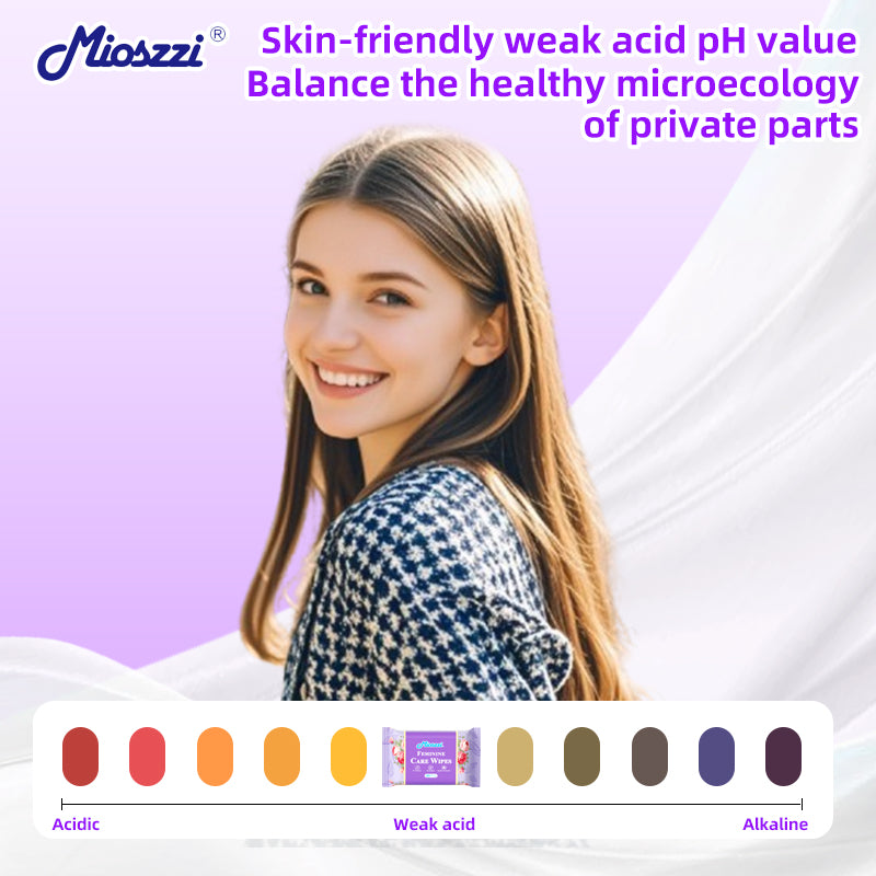 1. Disposable female care wipes, clean and hygienic.

2. No chemical additives, no dyes, moisturizing, soothing and calming sensitive skin.

3. Multi-purpose wipes, very suitable for home and apartment

4. Water-based wipes, effective moisturizing skin.

5. No-rinse private hygiene wipes for menstrual women.