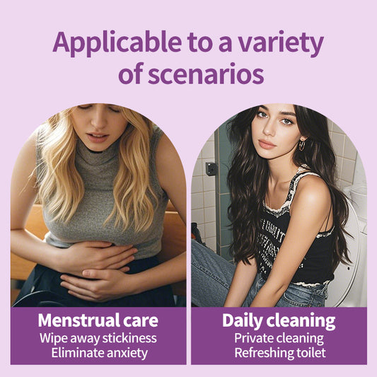 1. Mild and weakly acidic, it will not disrupt the immune balance of the private parts.

2. Mild formula, no chemical additives, no fragrance, no irritation.

3. Super soft non-woven fabric, skin-friendly touch, reducing friction on sensitive skin.

4. Multi-purpose, suitable for cleaning after sweating during exercise and after intimacy.

5. Deodorant body wipes can effectively eliminate dirt, grime, and sweat.

6. It can be easily put into the bag when going out, without taking up space.