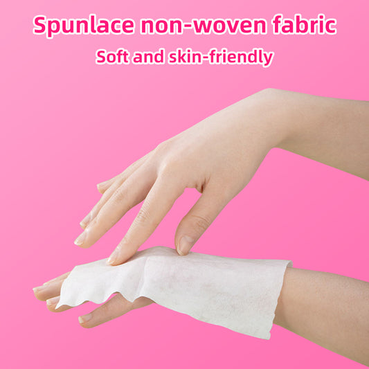 1. Makeup remover wipes that easily remove eye, face and neck makeup.

2. Alcohol-free, effectively reducing irritation to the skin.

3. Gentle formula with hyaluronic acid to moisturize and condition the skin.

4. Disposable large-size daily facial makeup remover wipes.

5. Suitable for people with neutral, mature and acne-prone skin.