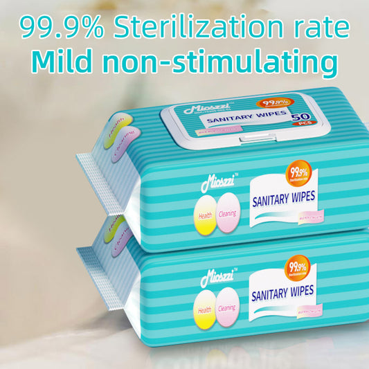 1、Mioszzi&nbsp;travel&nbsp;pack&nbsp;sanitary wipes, large quantities and affordable.

2、Alcohol-free, effectively reduces skin irritation.

3、Multi-scene use,suitable for&nbsp;household items, electronic products and handrails in public places.

4、Hygiene disinfection sanitary wet&nbsp;wipes 3X stronger than a paper towel.

5、Disinfecting wipes, clean and kill 99.9% of viruses and bacteria.