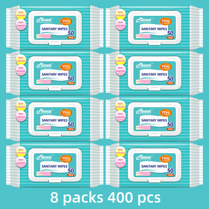 1、Mioszzi&nbsp;travel&nbsp;pack&nbsp;sanitary wipes, large quantities and affordable.

2、Alcohol-free, effectively reduces skin irritation.

3、Multi-scene use,suitable for&nbsp;household items, electronic products and handrails in public places.

4、Hygiene disinfection sanitary wet&nbsp;wipes 3X stronger than a paper towel.

5、Disinfecting wipes, clean and kill 99.9% of viruses and bacteria.