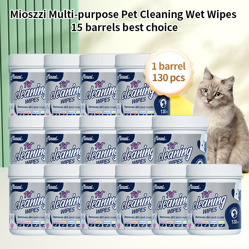 1. Natural and organic ingredients, vegan and cruelty-free.
2. Disc wipes can remove loose hairs and dirt and clean quickly.
3. Wipe away environmental allergens or irritants and do a good job of reducing dog dander.
4. Moisturizes dry skin without rinsing, making it easy to be hygienic.
5. Universal wipes for puppies and large dogs.