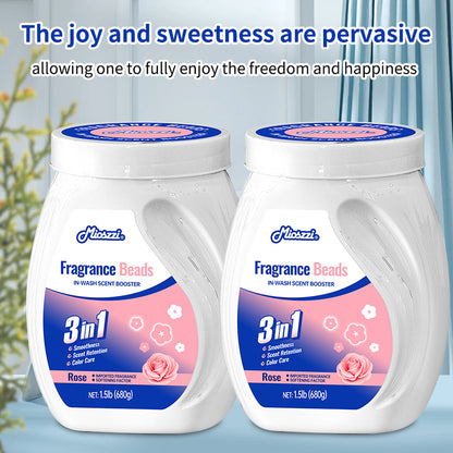 1. Soft clothes, good fragrance retention, color protection three-in-one.

2. Use laundry fragrance beads to effectively prevent fabric damage.

3. Effectively remove sweat and oil smoke that are difficult to remove.

4. Suitable for all clothing fibers, including towels, sportswear and pajamas.

5. Use deodorant beads to refresh body odor, restore natural fragrance, and keep a good mood all day long.
