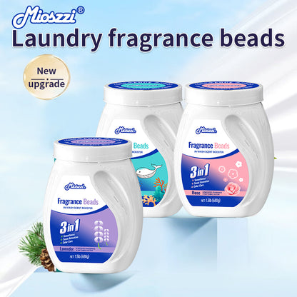 1.&nbsp;Three scents: ocean, lavender and cherry blossom, eliminating the difficulty of choosing.

2.&nbsp;Smooth, fragrance retention, and color protection in one.

3. Use laundry fragrance beads to effectively prevent fabric damage.

4. It can effectively remove sweat stains that are difficult to remove.

5. Use deodorant beads to enhance freshness and maintain a good mood all day long.

6. Safe for all loads including towels, active wear and children's sleepwear.