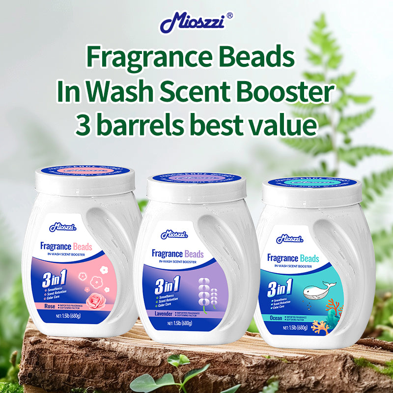 1. Smooth, fragrant, and color protection in one.

2. Clothing deodorizing beads can effectively remove sweat stains that are difficult to remove.

3. Three scents of ocean, lavender and cherry blossom to create natural body fragrance.

4. Colloidal particle microcapsule technology can keep the fragrance of clothes for a long time.

5. Effectively prevent clothing from caking and remove static electricity.