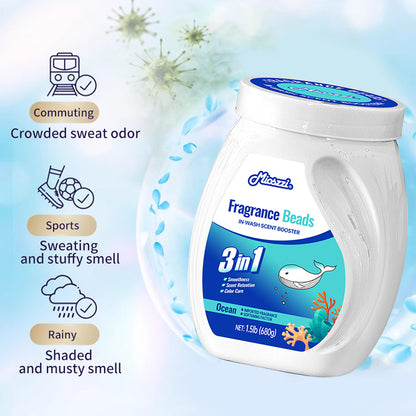 1. Powerful, effectively softens fabrics and reduces static electricity.

2. Hypoallergenic formula, safe for sensitive skin.

3. Laundry freshener that stays away from sweat and odor troubles.

4. Colloidal microcapsule technology, rub clothes and rub to produce fragrance.

5. Large packaging is suitable for home use, affordable, and relieves olfactory fatigue.