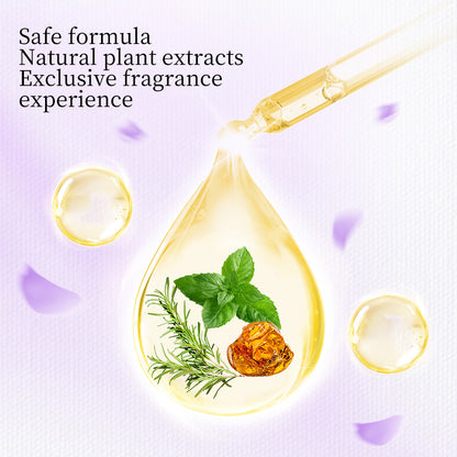 1. Powerful, effectively softens fabrics and reduces static electricity.

2. Hypoallergenic formula, safe for sensitive skin.

3. Laundry freshener that stays away from sweat and odor troubles.

4. Colloidal microcapsule technology, rub clothes and rub to produce fragrance.

5. Large packaging is suitable for home use, affordable, and relieves olfactory fatigue.