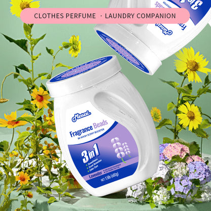 1. Laundry fragrance enhancement beads that can be used as air fresheners.

2. The fragrance enhancement beads can effectively remove room odors.

3. Air freshener and home fragrance for the house, car or bathroom.

4. Friendly material formula, pet-friendly, safe for home use.

5. 1.5 pound large barrel, suitable for home use, large quantity, affordable price.