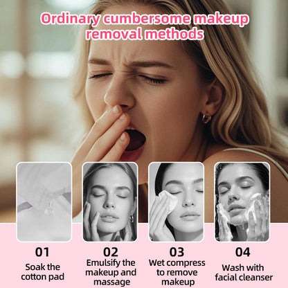 1. Easily removes makeup, sweat, and oil, leaving skin refreshed and comfortable.

2. Suitable for a wide range of people, both men and women can use it.

3. Hypoallergenic formula, made with mild cleansers, pure water,r and skin-friendly ingredients such as vitamin E.

4. Oil-free cleansing, contains hyaluronic acid, and gentle exfoliation.

5. Simple and convenient cleansing facial wipes, the best choice when traveling or too tired.