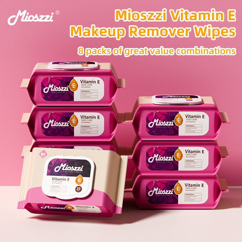 1. Easily removes makeup, sweat, and oil, leaving skin refreshed and comfortable.

2. Suitable for a wide range of people, both men and women can use it.

3. Hypoallergenic formula, made with mild cleansers, pure water,r and skin-friendly ingredients such as vitamin E.

4. Oil-free cleansing, contains hyaluronic acid, and gentle exfoliation.

5. Simple and convenient cleansing facial wipes, the best choice when traveling or too tired.