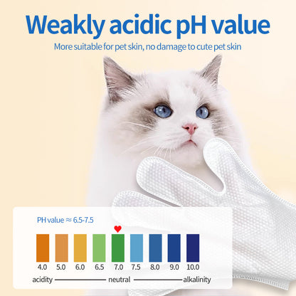 1. General purpose wipes that can be used to clean skin and hair.

2. Pure water wipes, gentle formula, hypoallergenic, safe for sensitive skin.

3. Antibacterial deodorizing wipes, effectively reduce dog dander, remove dirt and bacteria.

4. Bag-packed glove wipes, highly hydrophilic and not easy to leak, keep pets fresh during travel.

5. Widened and enlarged glove wipes, more convenient to clean the whole body of the pet.