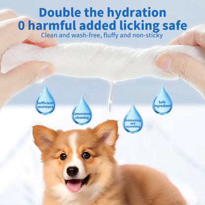 1. General purpose wipes that can be used to clean skin and hair.

2. Pure water wipes, gentle formula, hypoallergenic, safe for sensitive skin.

3. Antibacterial deodorizing wipes, effectively reduce dog dander, remove dirt and bacteria.

4. Bag-packed glove wipes, highly hydrophilic and not easy to leak, keep pets fresh during travel.

5. Widened and enlarged glove wipes, more convenient to clean the whole body of the pet.