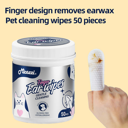 1. Water-based wipes, super absorbent, moisturizing pet skin.
2. Plant-based non-woven fabric, super thick and ultra-soft, tear resistant.
3. Deodorant wipes to effectively remove unpleasant odors.
4. Hypoallergenic formula, safe for cats and dogs.
5. Clean paws and skin, canned beauty finger wipes.