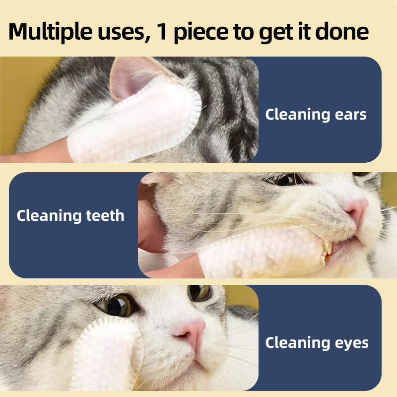 1. Water-based wipes, super absorbent, moisturizing pet skin.
2. Plant-based non-woven fabric, super thick and ultra-soft, tear resistant.
3. Deodorant wipes to effectively remove unpleasant odors.
4. Hypoallergenic formula, safe for cats and dogs.
5. Clean paws and skin, canned beauty finger wipes.