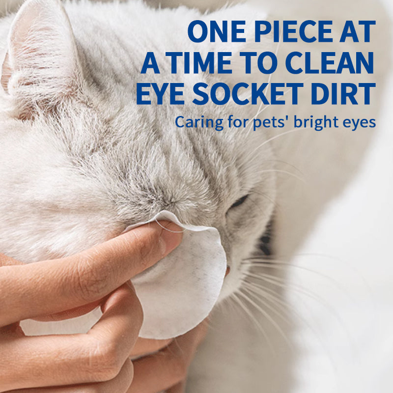1. Safe formula, alcohol-free, pet-safe, pet-friendly wipes.
2. Add tea tree oil extract to nourish and smooth hair.
3. Powerful, effective in removing dirt and itching.
4. Multi-functional disc wipes for cleaning pet's buttocks and eyes.
5. Buckets of wet wipes, no need to worry about leakage.