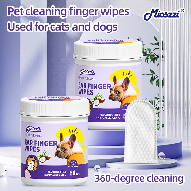 1. Safe alcohol-free formula, specially designed for pets, ensuring pet-friendly wipes.

2. Infused with tea tree oil essence, it effectively nourishes pet hair and brings a smooth and smooth effect.

3. It has strong cleaning power, can easily remove dirt on pets, and has an anti-itching effect.

4. Multifunctional finger wipes, suitable for cleaning and care of sensitive areas such as pets' buttocks and eyes.

5. It adopts a barrel packaging design with good sealing, so there is no need to worry .