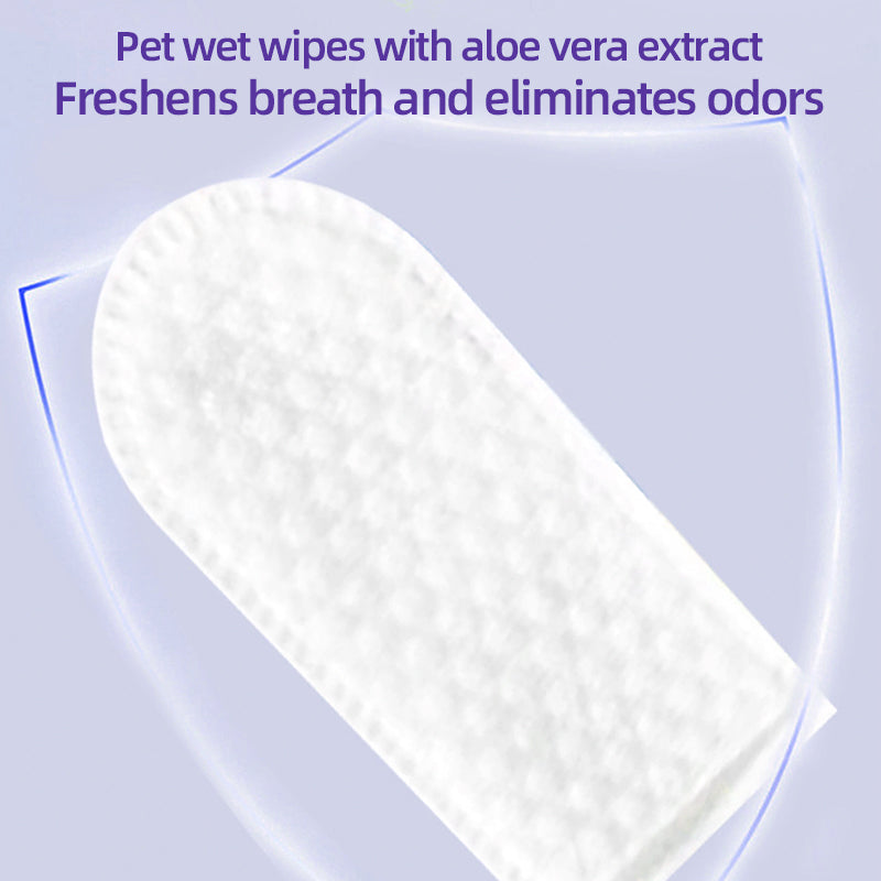 1. Safe alcohol-free formula, specially designed for pets, ensuring pet-friendly wipes.

2. Infused with tea tree oil essence, it effectively nourishes pet hair and brings a smooth and smooth effect.

3. It has strong cleaning power, can easily remove dirt on pets, and has an anti-itching effect.

4. Multifunctional finger wipes, suitable for cleaning and care of sensitive areas such as pets' buttocks and eyes.

5. It adopts a barrel packaging design with good sealing, so there is no need to worry .