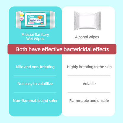 1. Hypoallergenic formula, bleach-free, wipe baby toys with confidence.

2. EDI pure water wipes, cleans, and moisturizes the skin.

3. Can clean and kill 99.9% of viruses and bacteria, use hygienic wipes to wipe door handles, toilet fixtures, glass doors and mirrors.

4. Weakly acidic pH formula, effectively reducing irritation to the skin.

5. Alcohol-free antibacterial wipes are a great way to keep hands and surfaces clean at home, work, or on the go.