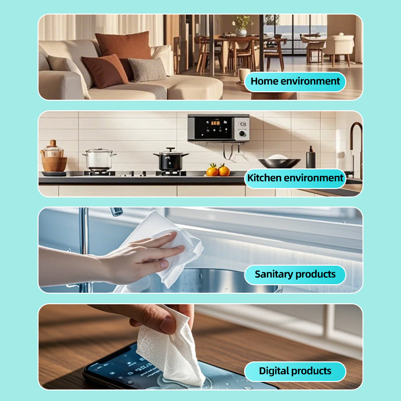 1. Hypoallergenic formula, bleach-free, wipe baby toys with confidence.

2. EDI pure water wipes, cleans, and moisturizes the skin.

3. Can clean and kill 99.9% of viruses and bacteria, use hygienic wipes to wipe door handles, toilet fixtures, glass doors and mirrors.

4. Weakly acidic pH formula, effectively reducing irritation to the skin.

5. Alcohol-free antibacterial wipes are a great way to keep hands and surfaces clean at home, work, or on the go.