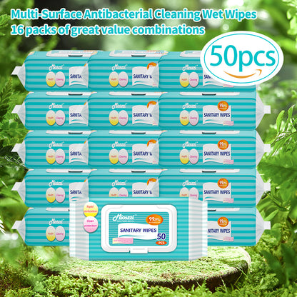 1. Safe, non-toxic, paraben-free formula.

2. Deodorizing wipes for wiping the body and private parts after exercise and fitness.

3. Disinfecting wipes quickly eliminate bacteria, germs and even kitchen grease on surfaces at home.

4. Multi-purpose wipes for kitchen counters, appliances, bathrooms, children's toys.

5. Ready-to-use gentle cleaning wipes, large packaging suitable for travel.