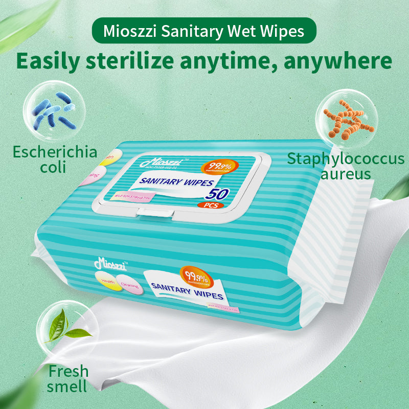 1. Safe, non-toxic, paraben-free formula.

2. Deodorizing wipes for wiping the body and private parts after exercise and fitness.

3. Disinfecting wipes quickly eliminate bacteria, germs and even kitchen grease on surfaces at home.

4. Multi-purpose wipes for kitchen counters, appliances, bathrooms, children's toys.

5. Ready-to-use gentle cleaning wipes, large packaging suitable for travel.