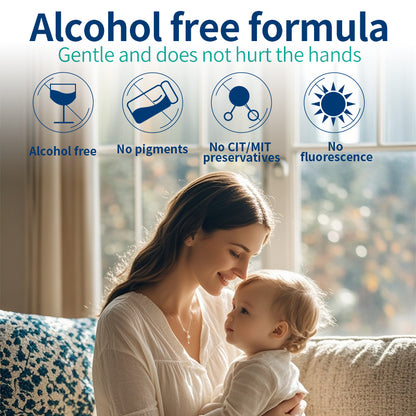 1. Safe, non-toxic, paraben-free formula.

2. Deodorizing wipes for wiping the body and private parts after exercise and fitness.

3. Disinfecting wipes quickly eliminate bacteria, germs and even kitchen grease on surfaces at home.

4. Multi-purpose wipes for kitchen counters, appliances, bathrooms, children's toys.

5. Ready-to-use gentle cleaning wipes, large packaging suitable for travel.