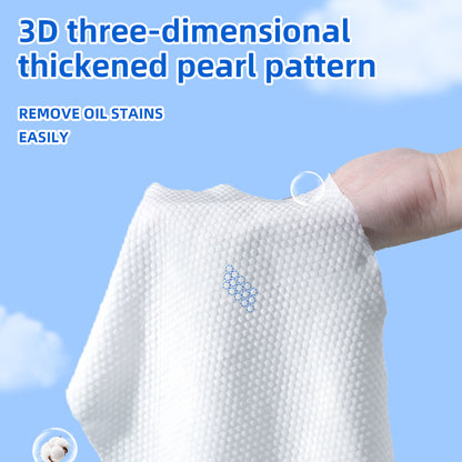 1. Added super degreasing active factor, stronger cleaning power than traditional rags.

2. Suitable for pots, bowls, kitchen tabletops, kitchen walls, range hoods and sinks, etc.

3. Powerfully remove stubborn oil stains and keep the surface spotless.

4. Kitchen cleaning wipes are made of spunlace non-woven fabric, thick, soft and durable.

5. Universal surface wipes, no need to wash, easy to use.
