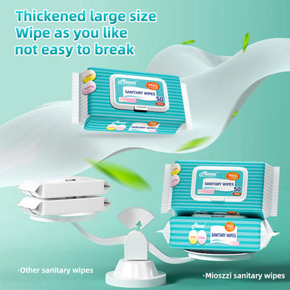 1. Hypoallergenic formula, no bleach, wipe baby toys with confidence.

2. EDI pure water wipes, clean the skin while moisturizing the skin.

3. Powerful antibacterial effect, can clean and kill 99.9% of viruses and bacteria.

4. Weakly acidic pH formula, effectively reduces skin irritation.

5. Disinfectant wipes for travel and outings.